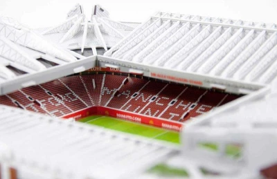 NANOSTAD 3D Puzzle model futbalový štadión Manchester United anglicko 186 dielikov
