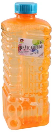Náplň náhradní do bublifuku 1 litr 4 barvy v plastové láhvi