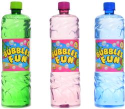 Náplň náhradní do bublifuku 1 litr v plastové láhvi 3 barvy