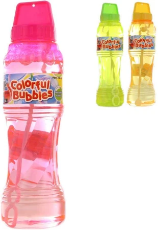 Náplň náhradná do bublifuku 1000ml v plastovej fľaši 3 farby Náplň náhradná do bublifuku 1000ml v plastovej fľaši 3 farby