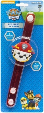 Náramok Tlapková patrola (Paw Patrol) na ruku 6 druhov LED Svetlo