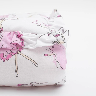 New Baby Bavlněný set do kočárku Ballerina Bella