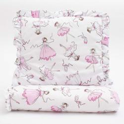 New Baby Bavlněný set do kočárku Ballerina Bella
