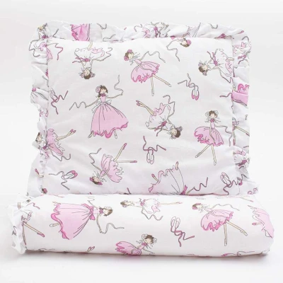 New Baby Bavlněný set do kočárku Ballerina Bella