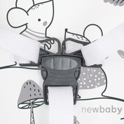New Baby Dětská dřevěná jídelní židlička Jerry