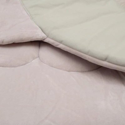 NEW BABY Dětská hrací deka Bear warm grey