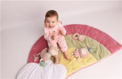 NEW BABY Dětská hrací deka Rainbow 137x75cm