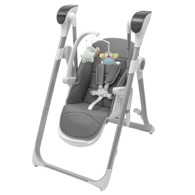 New Baby Dětská jídelní židlička 2v1 SMART grey