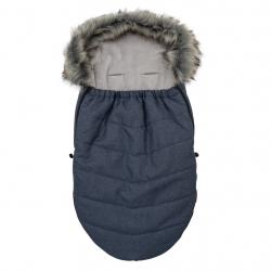 NEW BABY Dětský fusák s kožíškem