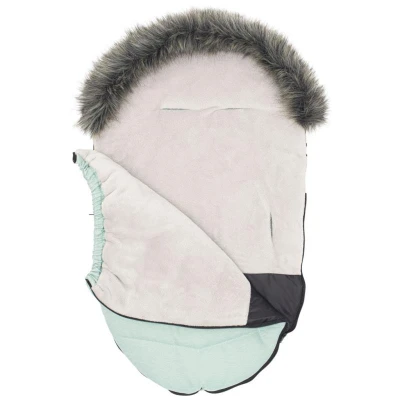 NEW BABY Dětský fusák s kožíškem