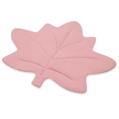 NEW BABY Mušelínová hrací deka Maple Leaf pink NEW BABY Mušelínová hrací deka Maple Leaf pink
