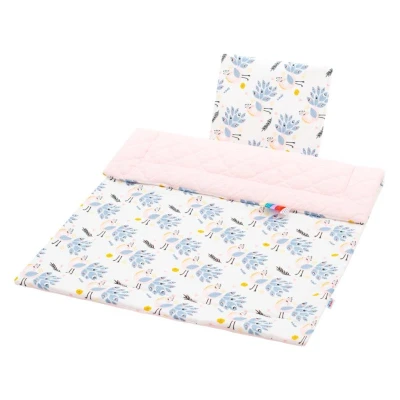 New Baby Oboustranný Set z Velvet do kočárku