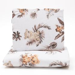 New Baby Oboustranný Set z Velvet do kočárku