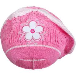 New Baby Pletená čepička-baret