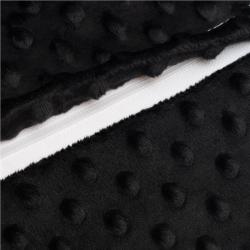 New Baby Podsedák pro děti STANDARD Minky black