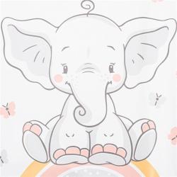 New Baby Přebalovací nástavec Elephant 47x70cm