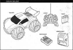 Klein Hasičský kufřík set hasicí přístroj s doplňky 6ks na baterie LED Světlo