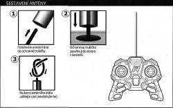 Klein Hasičský kufřík set hasicí přístroj s doplňky 6ks na baterie LED Světlo