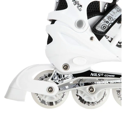 Nils NH10905 4v1 bílé dětské brusle
