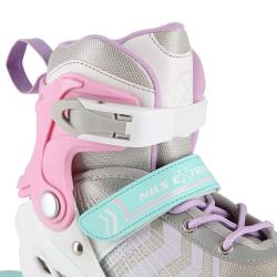 Nils NH18192 4v1 bielo-ružové detské korčule