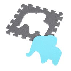 NILS Fun Dětská pěnová puzzle podložka MD03 modrá