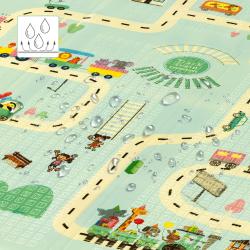 NILS Fun Dětská skládací pěnová podložka MD04 City