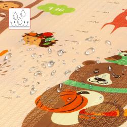 NILS Fun Dětská skládací pěnová podložka MD04 Forest