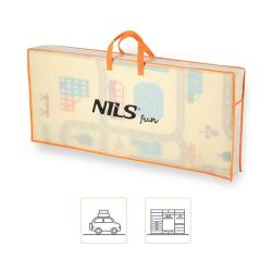 NILS Fun Dětská skládací pěnová podložka MD04 City
