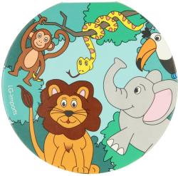 Notes kulatý dětský bloček Divoká zvířata safari 30 listů 8cm 3 druhy