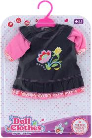 Obleček náhradní šatičky doplněk pro panenku 36-46cm set s ramínkem Obleček náhradní šatičky doplněk pro panenku 36-46cm set s ramínkem