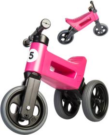 Odrážedlo Funny Wheels Rider Sport 2v1 dětské odstrkovadlo Růžové plast Odrážedlo Funny Wheels Rider Sport 2v1 dětské odstrkovadlo Růžové plast