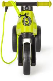 Odrážedlo Funny Wheels Rider SuperSport 2v1 odstrkovadlo s popruhem Zelené