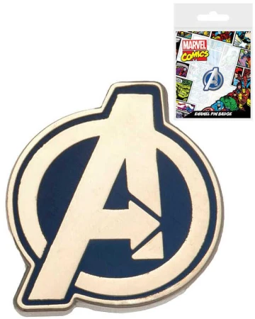 Odznak Avengers logo 2,5cm kovový v sáčku Odznak Avengers logo 2,5cm kovový v sáčku