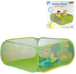 Ohrádka baby textilní pro děti na hraní 110x110x50cm pro miminko (VÝPRODEJ)