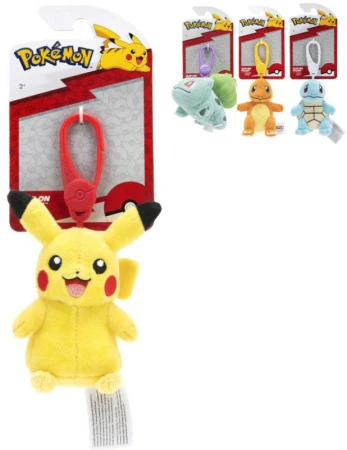 ORBICO PLYŠ Přívěšek na klíče postavička Pokémon klíčenka 4 druhy ORBICO PLYŠ Přívěšek na klíče postavička Pokémon klíčenka 4 druhy