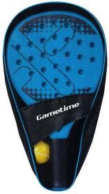 Pálky Gametime na plážový tenis set 2ks s míčkem v pouzdře plast