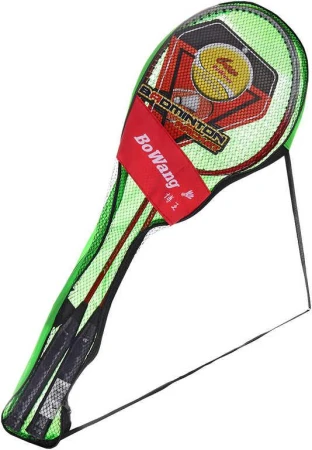 Pálky na badminton set 2ks v síťovaném pouzdře na zip Pálky na badminton set 2ks v síťovaném pouzdře na zip