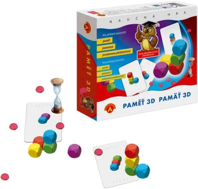 Pamäť 3D hra spoločenská v krabici (spoločenská hra) Pamäť 3D hra spoločenská v krabici (spoločenská hra)