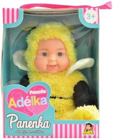 Panenka Adélka miminko v kostýmu zvířátka Včelka 23cm v oblečku