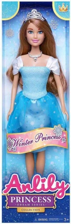 Panenka Anlily Winter Princess zimní princezna 29cm 2 druhy