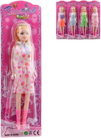 Panenka blondýnka 26cm fashion módní letní šaty 4 druhy Panenka blondýnka 26cm fashion módní letní šaty 4 druhy