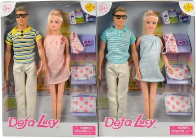 Panenka Defa Lucy 29cm set s Kenem kojenecký obchod s doplňky 2 druhy Panenka Defa Lucy 29cm set s Kenem kojenecký obchod s doplňky 2 druhy