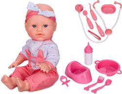 Panenka miminko čůrající set s lékařskými doplňky na baterie Zvuk