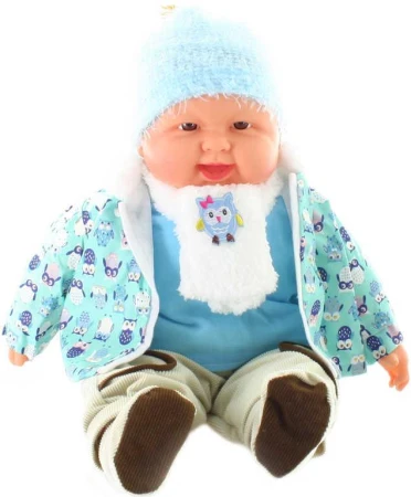 Panenka miminko velké 53cm chlapeček měkké tělíčko v oblečku Panenka miminko velké 53cm chlapeček měkké tělíčko v oblečku
