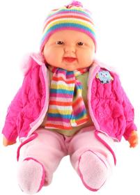 Panenka miminko velké holka 53cm zimní obleček měkké tělíčko Panenka miminko velké holka 53cm zimní obleček měkké tělíčko