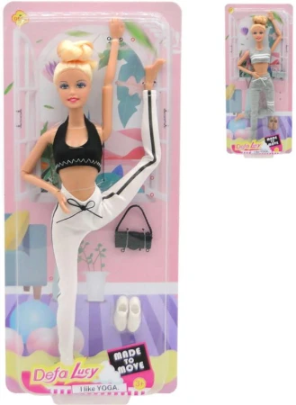 Panenka sportovní fashion oblečení joga fitness 2 druhy Panenka sportovní fashion oblečení joga fitness 2 druhy