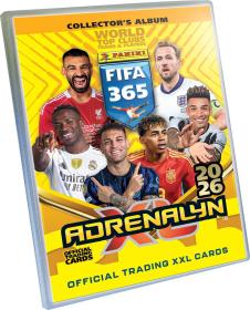 PANINI FIFA 365 2025/2026 Sběratelské album na 540 karet PANINI FIFA 365 2025/2026 Sběratelské album na 540 karet