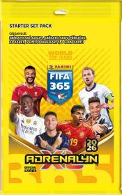 PANINI FIFA 365 2025/2026 Starter set album + 4x booster sběratelské karty PANINI FIFA 365 2025/2026 Starter set album + 4x booster sběratelské karty