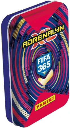 PANINI FIFA 365 2027 Adrenalyn XL sběratelské karty 24ks plechovka 4 barvy