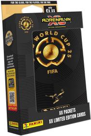 PANINI FIFA Club World Cup 2025 sběratelské karty 24ks plechová krabička